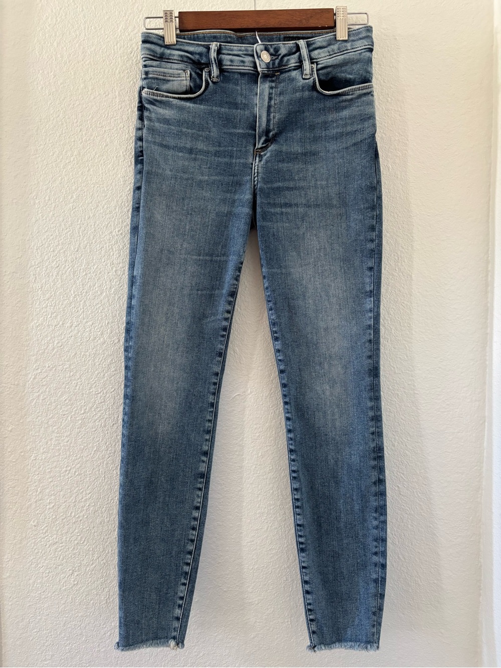 All Saints Miller mid Rise Skinny Jeans - Blue medium 2